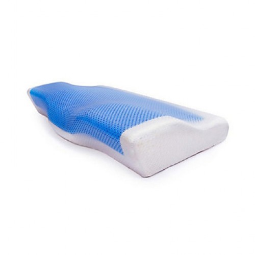 Bedding Pillow Massager Sleeping Pillows 100% Gel Polyester Fiber Cervical Spine Pillow 60*33*11/7CM