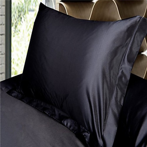 Pillow Cover Standard Queen Silk Cotton Pillow Cas...