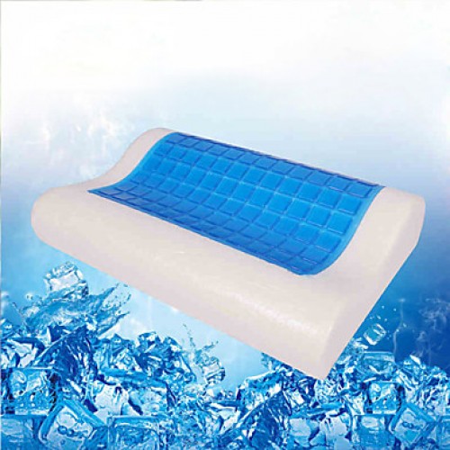 Summer Cooling Pillow Space Soft Protection Health Care 100% Memory Foam Pillow Wave Comfortable Sleep 60*40*12/10CM