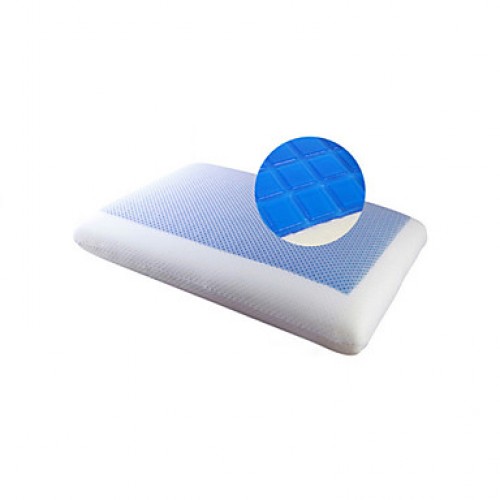 Sales Promotion Bedding Pillow Cool 100% Gel Polyester Fiber Memory Foam Pillow High Quality Health 60*40*12CM